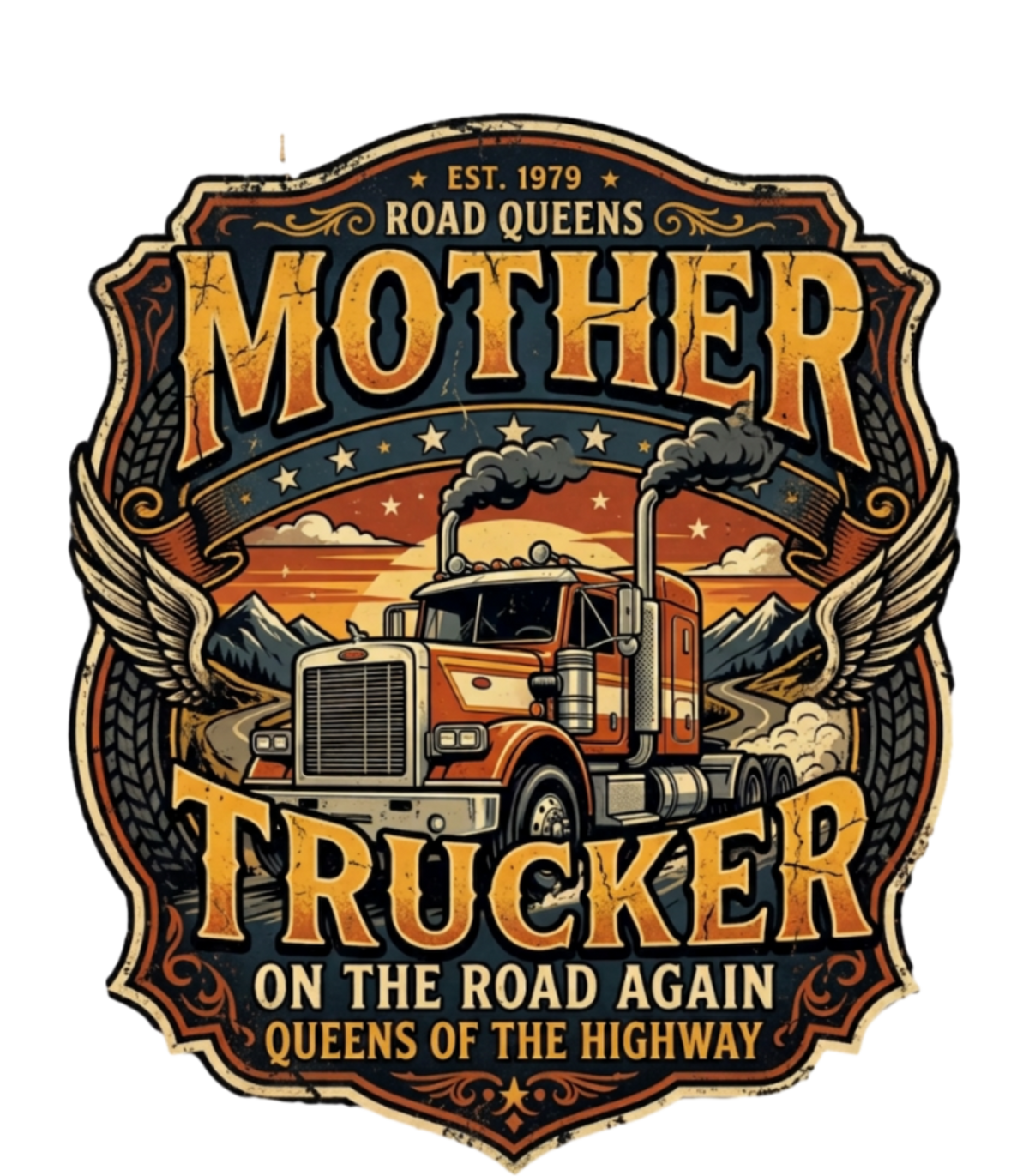 Truck Mother Tees