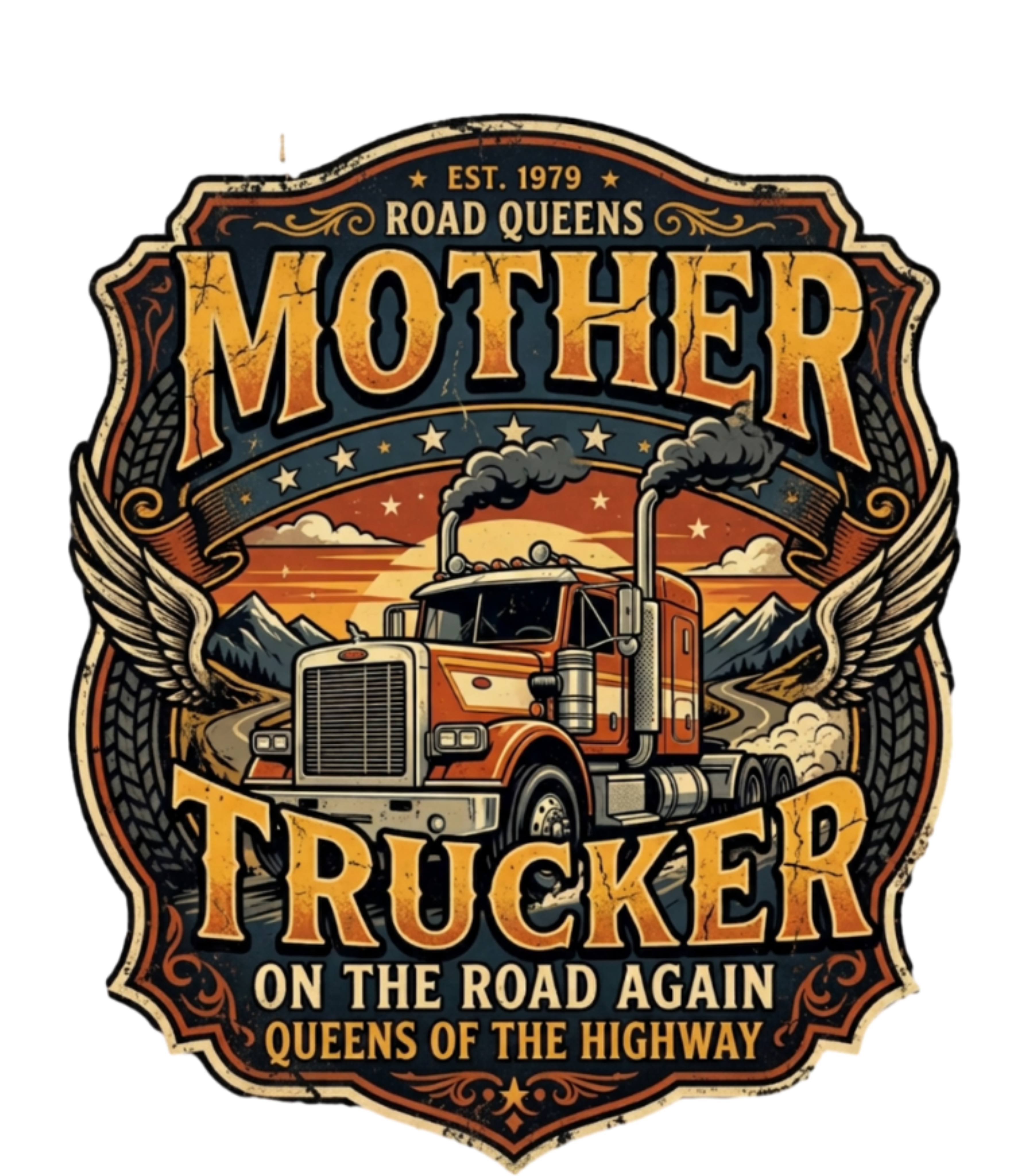 Truck Mother Tees