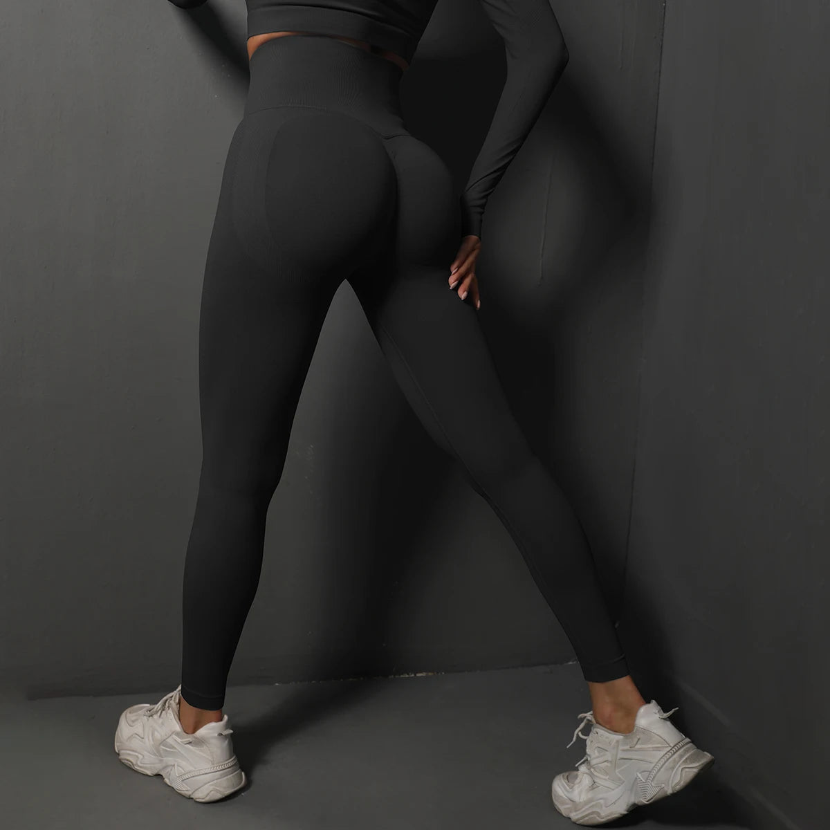 Women Yoga Leggings Hips Lifting Gym Leggings Seamless Sport Pants High Waist Fitness Leggings Workout Running Pants