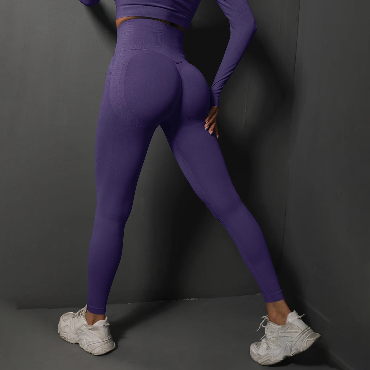 Women Yoga Leggings Hips Lifting Gym Leggings Seamless Sport Pants High Waist Fitness Leggings Workout Running Pants