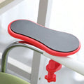 Ergonomic adjustable desk armrest extender - comfortable keyboard and mouse support