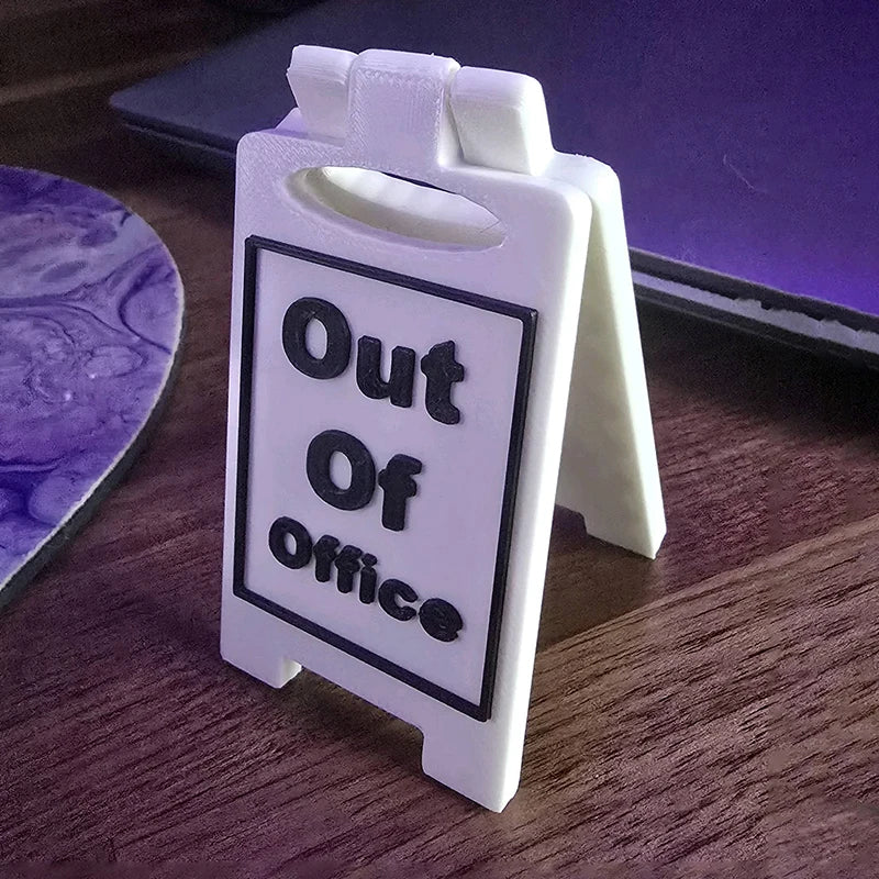 Humorous Office Desk Sign-"Coffee,Then Work" "Busy" Home Office Desktop Decoration Unisex Colleague Gift, Multi-Functional