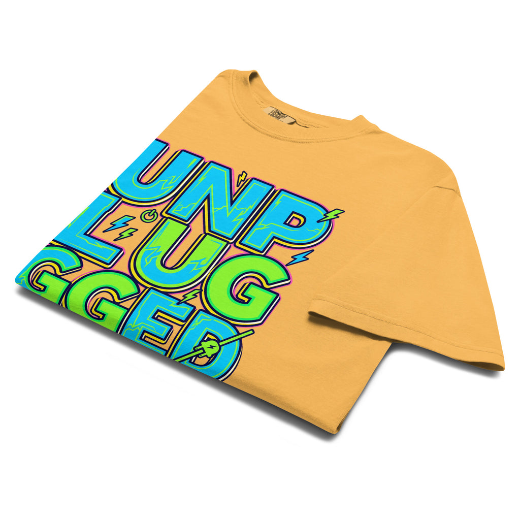 Unplugged Retro Graphic T-Shirt