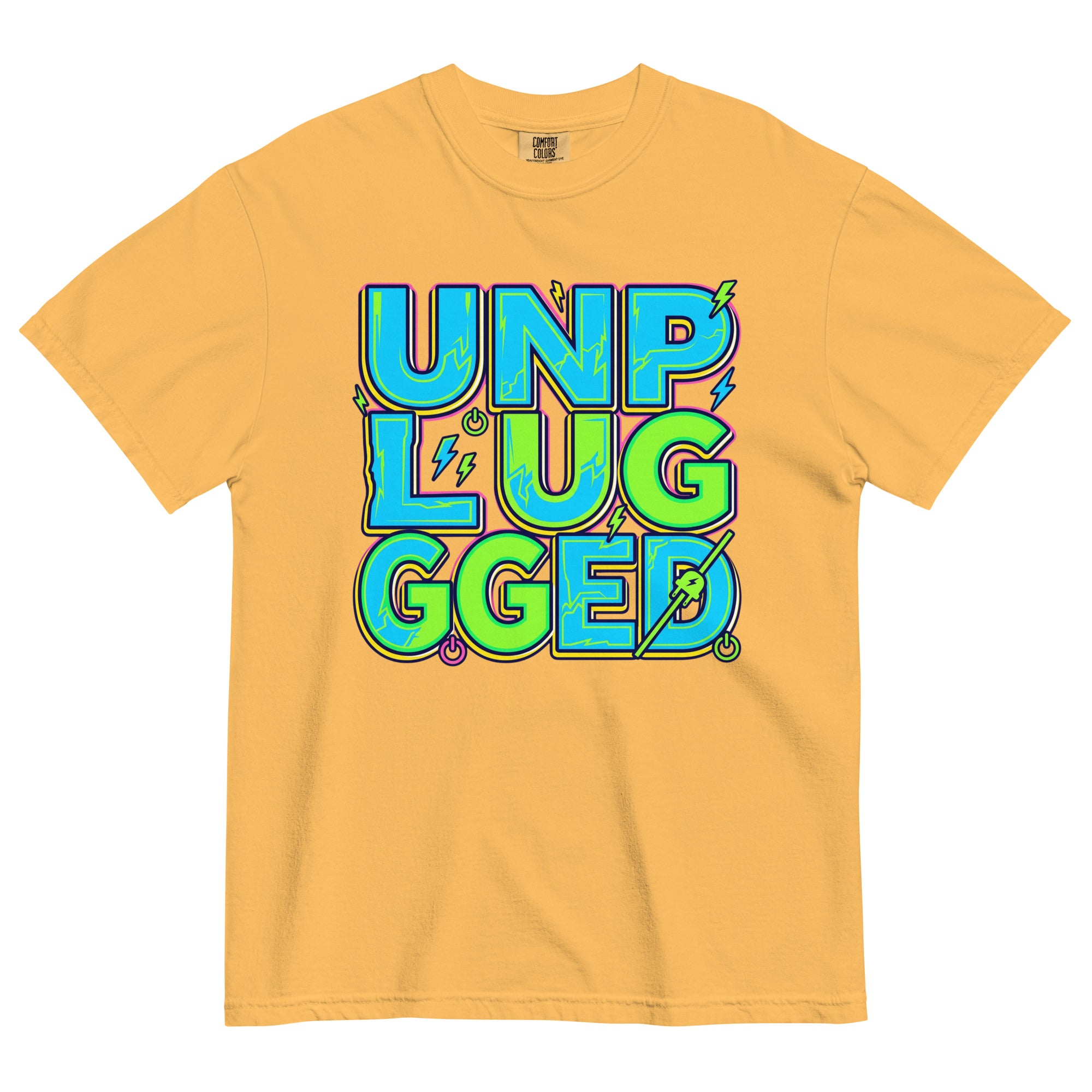 Unplugged Retro Graphic T-Shirt