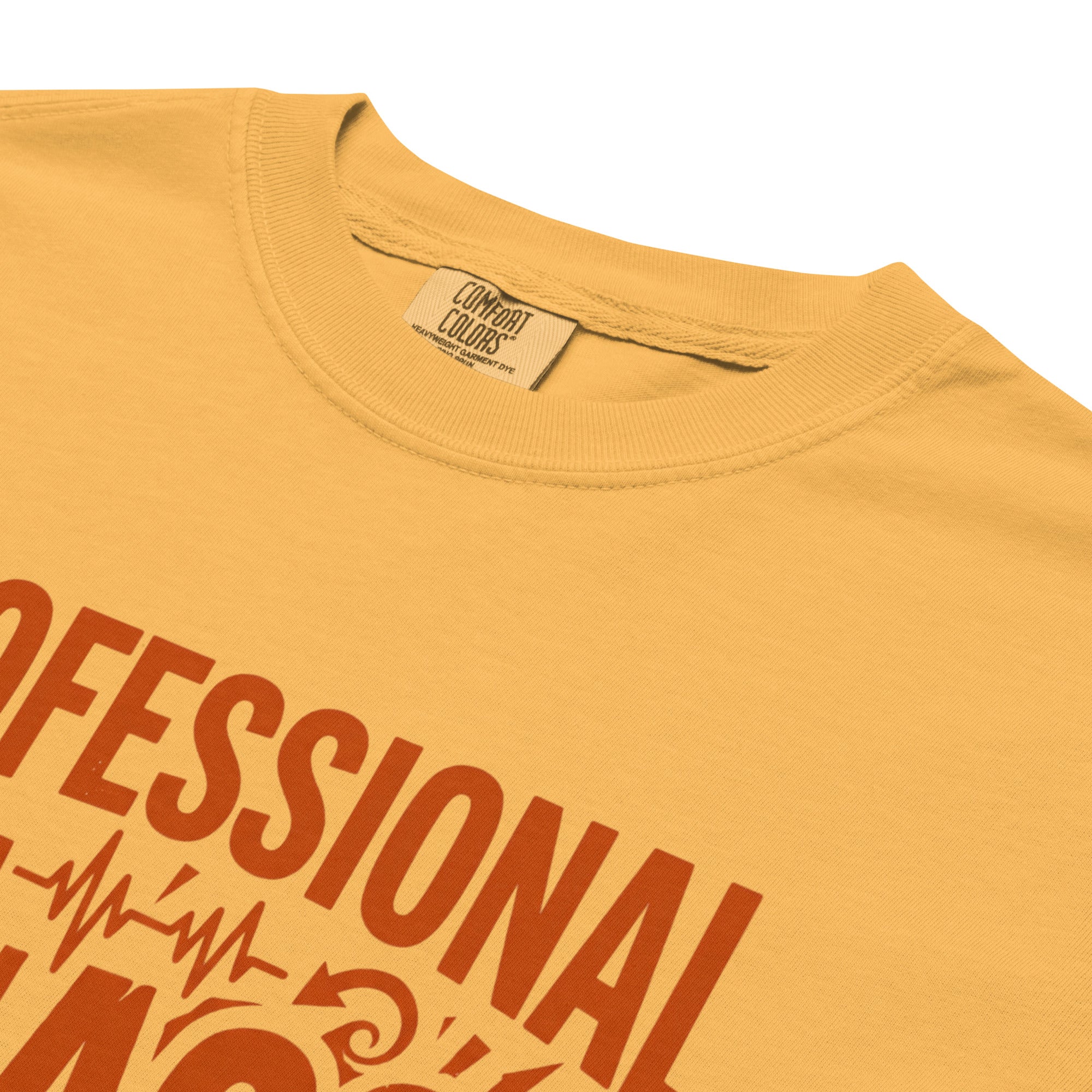 Retro Professional Chaos Coordinator T-Shirt | Mustard Yellow